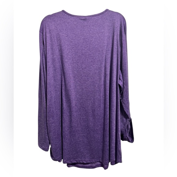 Karalin Long Sleeve Top Purple - Picture 2 of 10